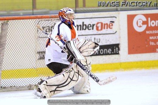 2015-02-07 Hockey Milano Rossoblu U14-Aosta 0897 Davide Fadani